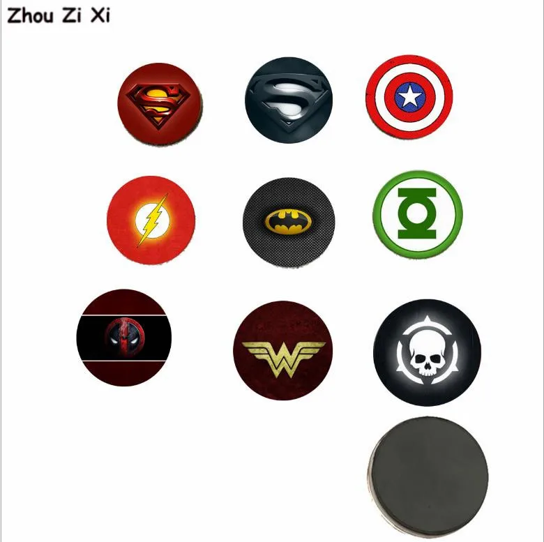 

Marvel TV series time gem crystal refrigerator magnet stickers toys
