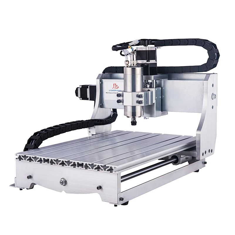 

4 axis cnc milling machine 3040Z 1500W wood carving with cutter collet clamp vise drilling kits