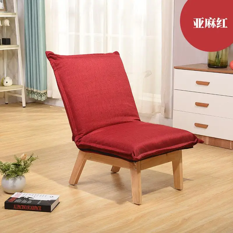 Японский ленивый диван стул один моющийся Спальня Bay окно мягкое крело для отдыха ткань диван кресло для кормления с лодыжкой - Цвет: style1