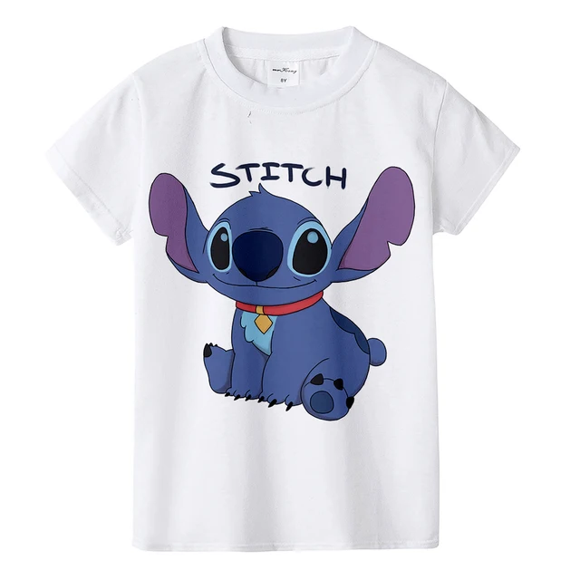 Lilo & Stitch Kids T Shirt Cartoon Stitch and Lilo Children T Shirt