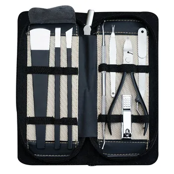 

8pcs/set Portable Manicure Pedicure Tool Onychomycosis Paronychia Nail Cuticle Callus Remover Pedicure Knife Set