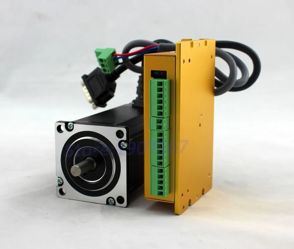 Lichuan NEMA23 3N. m 425 oz. in 3phase easy servo closed loop stepper motor drive kit 7A для фрезерного станка с ЧПУ/3D принтера/режущего станка