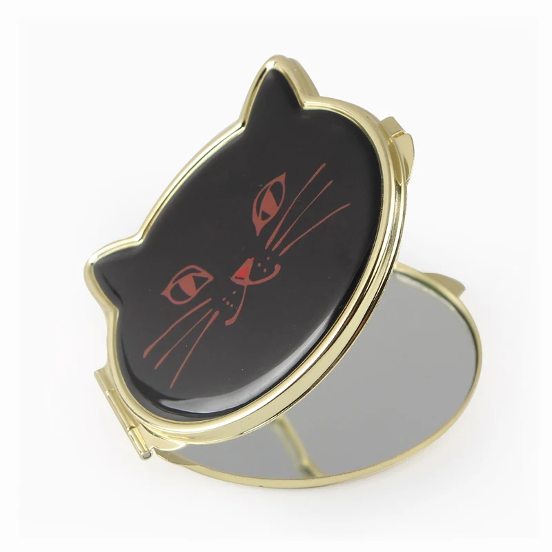 Cute Cat Makeup Mirror Portable Compact Mirror Souvenir Birthday Gift Event Prize (15)