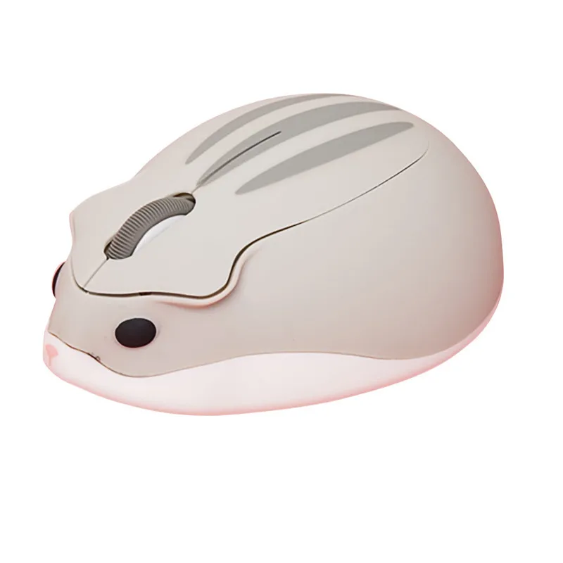 

HIPERDEAL Computer Peripherals Portable Mini Mouse 2.4Ghz Wireless 1200DPI Cute Hamster Creative Design Mice Gaming Mouse