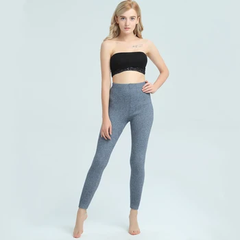 

HLICYUM Cashmere pants men and women thick wool pants couples full wool high waist warm leggings long pants slim trousers