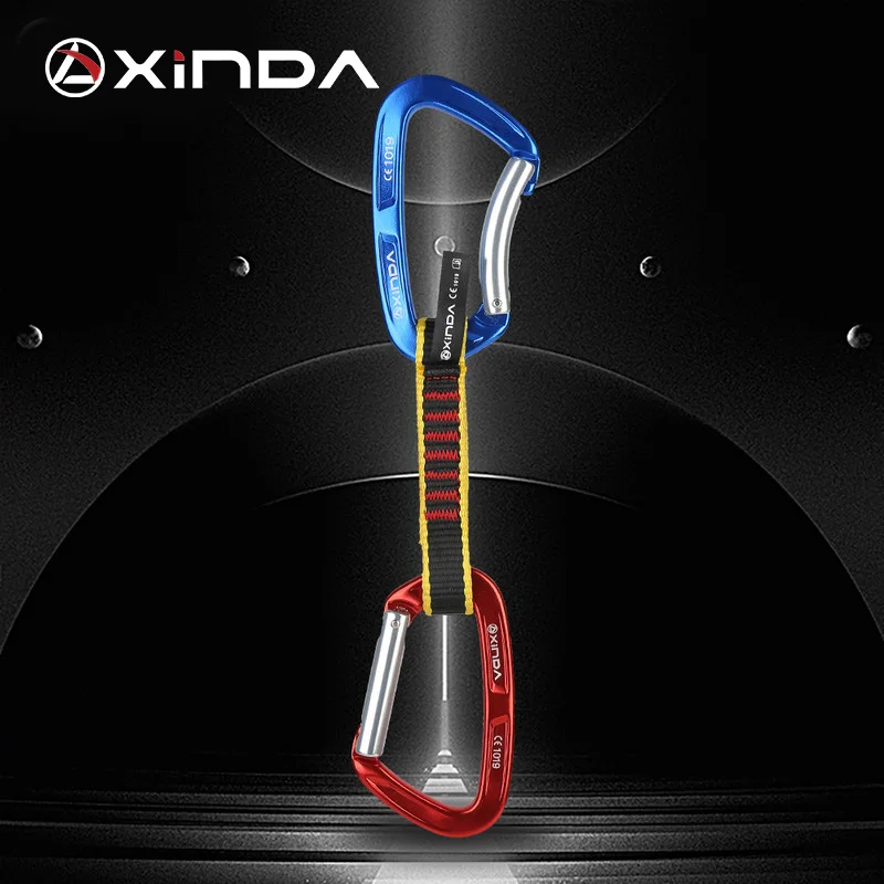 XINDA Профессиональный защитный фиксатор удлинители прямой изогнутый карабин