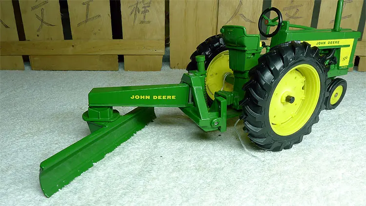 Knl хобби J Deere 720 тягач с снег лопатой металлический модель грузовика Игрушечные лошадки ERTL 1:16