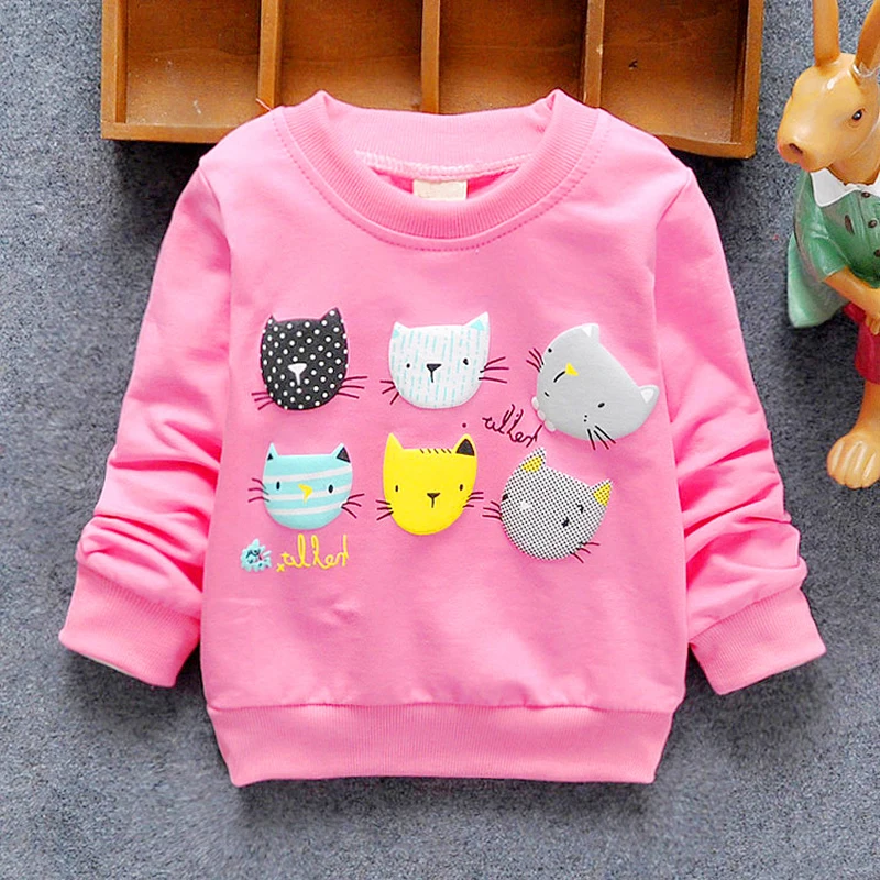 Детский свитшот с длинным рукавом на весну осень|girls sweatshirt|baby girl sweatshirtgirl winter sweatshirt