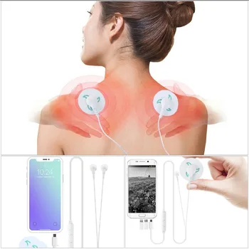 

Intelligent Mini USB Electric Low Frequency Current Pulse Massager Pads for Shoulder Neck Waist Arm Legs Massage Relaxation Slim
