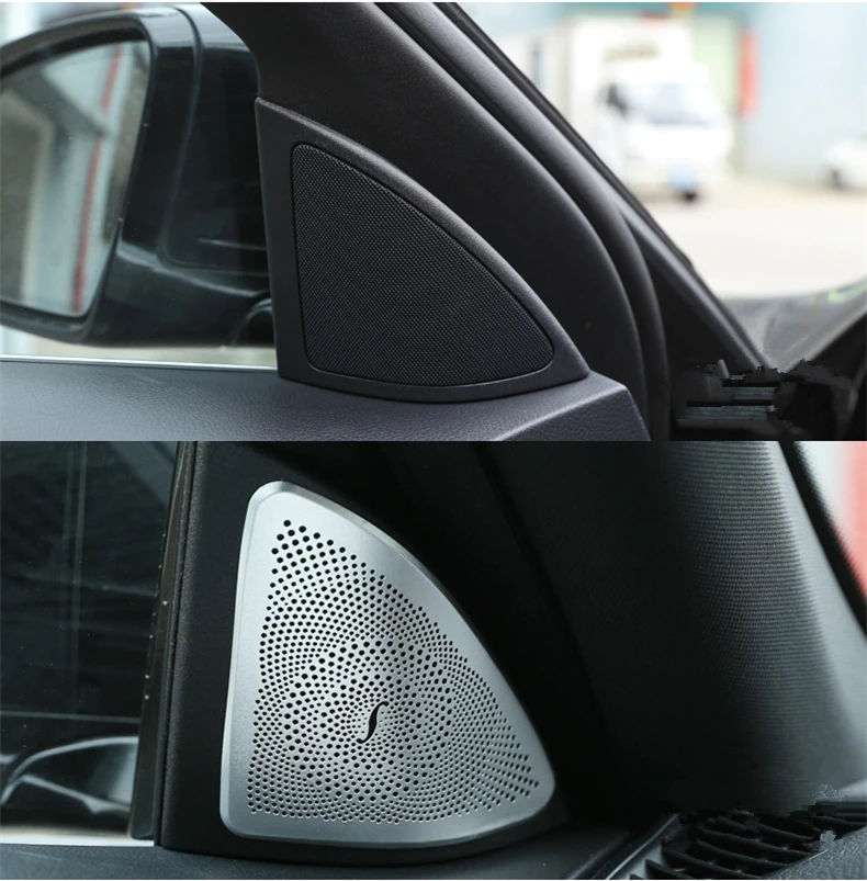 Приборная панель аудио стерео звук динамик кольцо крышка украшения отделка Автозапчасти для Mercedes Benz S S280 S320 S400 W221