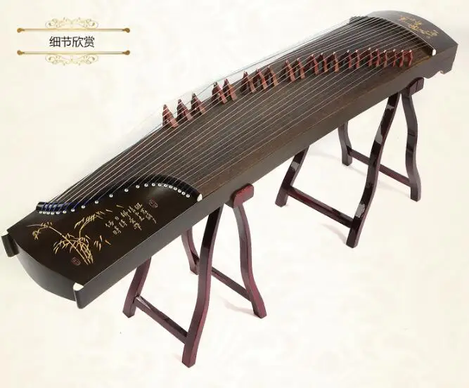 Ветер Бамбуковые Тени серии guzheng 5 моделей дополнительно китайский Yangzhou guzheng 21 струны Zither Музыкальные инструменты - Цвет: 5