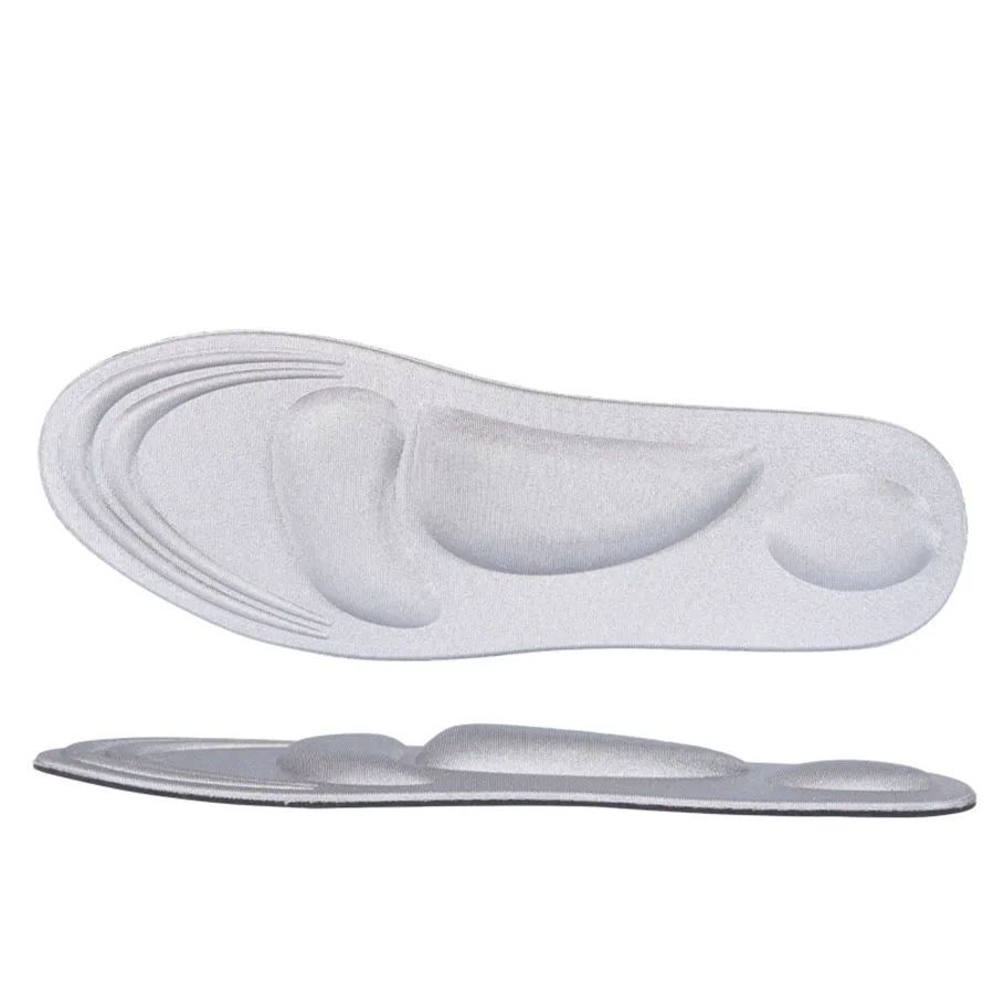 

New 4D Sports Insole Shock Absorption Sweat Absorption Breathable Arch High Elastic Sponge Insoles Z0060