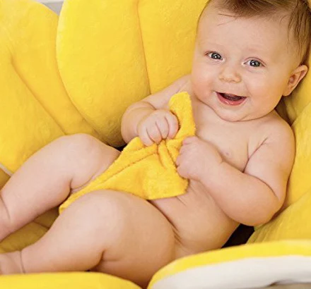 Pаспродажа HEYFON маленьких банное Цветущая лотоса плюшевые игрушки. Baby цветок ванна сиденья коврик цветущие Флора Губка Душ Pad