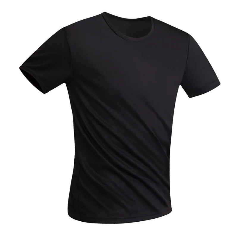 Для мужчин анти-грязный Водонепроницаемый креативная футболка поглощая формальдегид и Stainproof дышащие быстросохнущие быстросохнущая Топ короткий рукав Футболка - Цвет: Черный