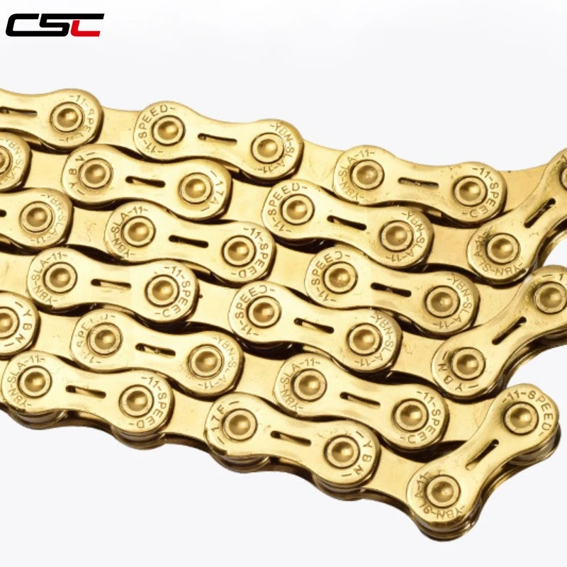 YBN Bike chains 6/7/8/9/10/11 speed bicycle chain buckle 116 links For System high quality XC MTB mountain road bike