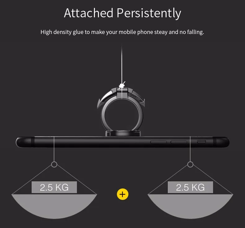 Магнитный 360 градусов черный золотой серый металлический держатель для мобильного телефона Универсальный кронштейн для телефона iPhone samsung ipad стол