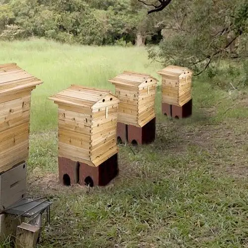 

51x41x69cm Fir Wooden Beehive Complete Box Kit fits 20 Frames