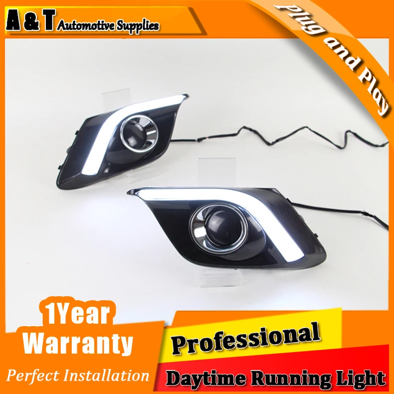 

Car styling For 3 Axela LED DRL For 3 Axela High brightness guide LED DRL led fog lamps daytime running lights Light guide