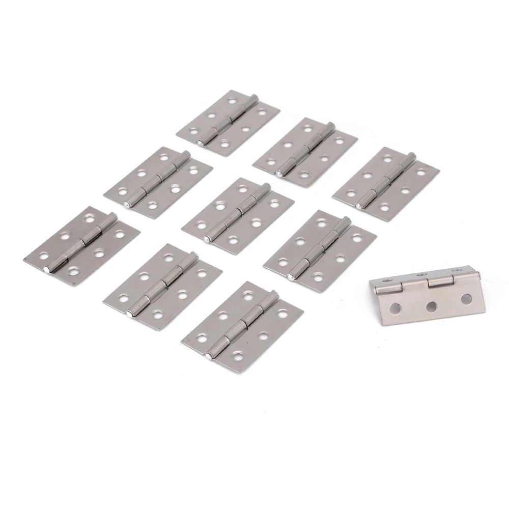 10 Pcs Stainless Steel Glass Hinge Door Hinge Furniture Cabinet Hinges Hardware 10 Pcs Stainless Steel Glass Hinge Door Hinge Furniture Cabinet Hinges Hardware