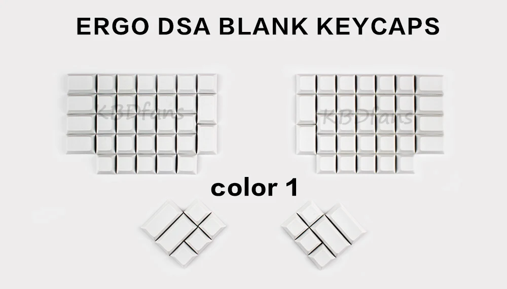 Ergodox pbt колпачки белые dsa pbt пустые колпачки для ergodox Механическая игровая клавиатура dsa профиль