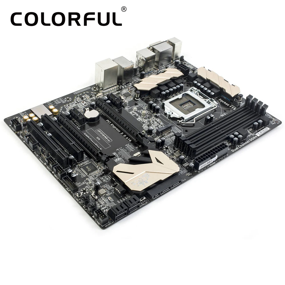 Красочные боевой топор C. z170 геймер V20 материнская плата Systemboard для Intel Z170/LGA 1151 DDR4 ATX