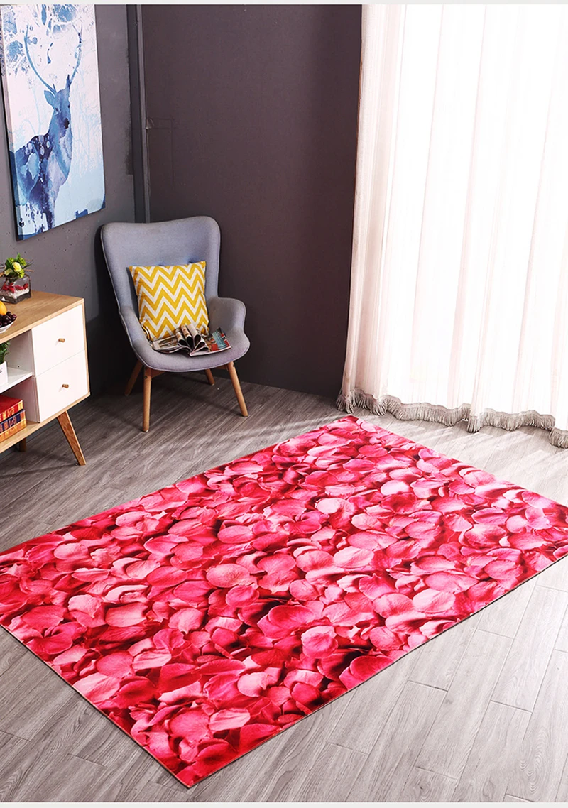 3D печатные коврики для прихожей пол ковры для спальни Гостиная чай кухонные коврики Противоскользящие коврики для ванной кухонные коврики