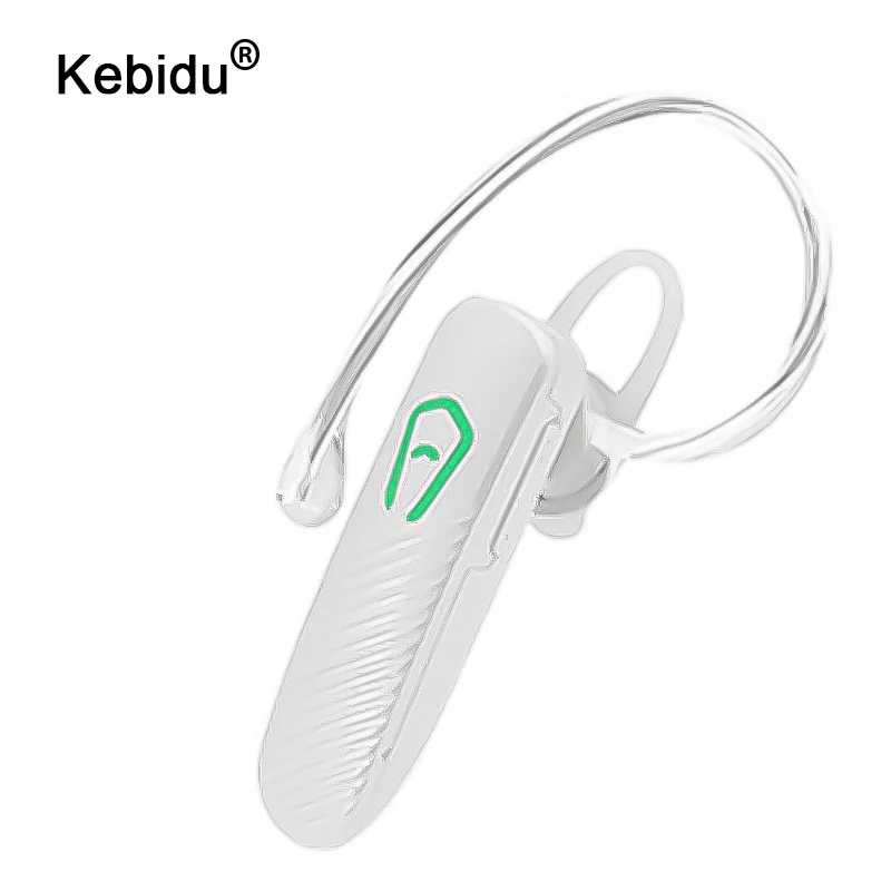 

kebidu bluetooth earphone wireless headset Business Handsfree Sport headset with mic For iphone X 8 7 plus bluetooth Headphone