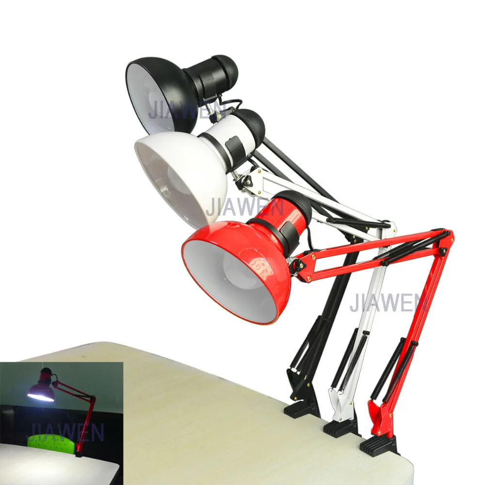 

5W 400LM Foldable Long-Arm Book Reading Lights E27 Clip-on Desk Lamp (AC110~220V), free shipping