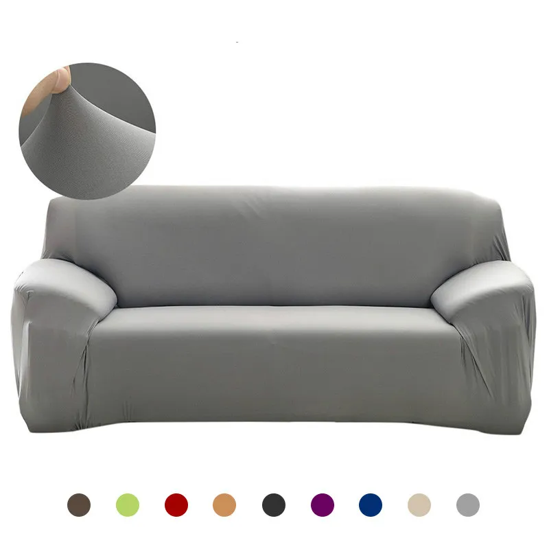 Us 16 15 20 Off Plain Elastic Stretch Sofa Covers Polyester Spandex Fabric Arm Couch Sofa Slipcover Furniture Cover Single Two Three Four Seater In Us 16 15 20 Off Plain Elastic Stretch Sofa Covers Polyester Spandex Fabric Arm Couch Sofa Slipcover Furniture Cover Single Two Three Four Seater In