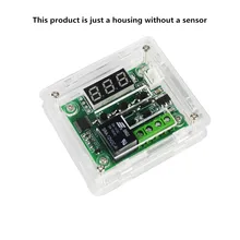 W1209 DC12V прохладный темп термостат переключатель регулирования температуры регулятор температуры Акриловая Коробка (только коробка, не с доски!!!)