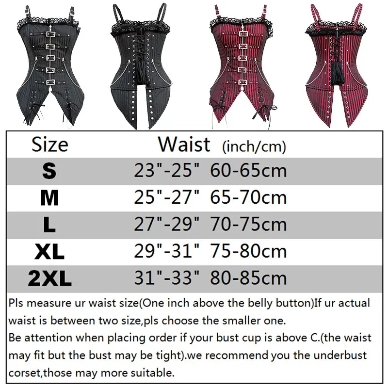 Miss Moly Steampunk Corset Gothic Dress Women Sexy Clothes Plastic Boned Cincher Bustier Burlesque Overbust lingerie Shapewear