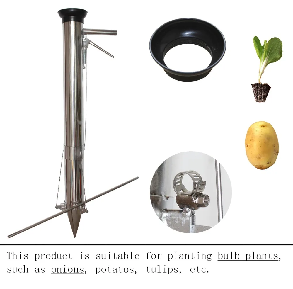 

iLOT Bulb and Seedling Planter with Funnel and Scale for Bedding and Small Plant