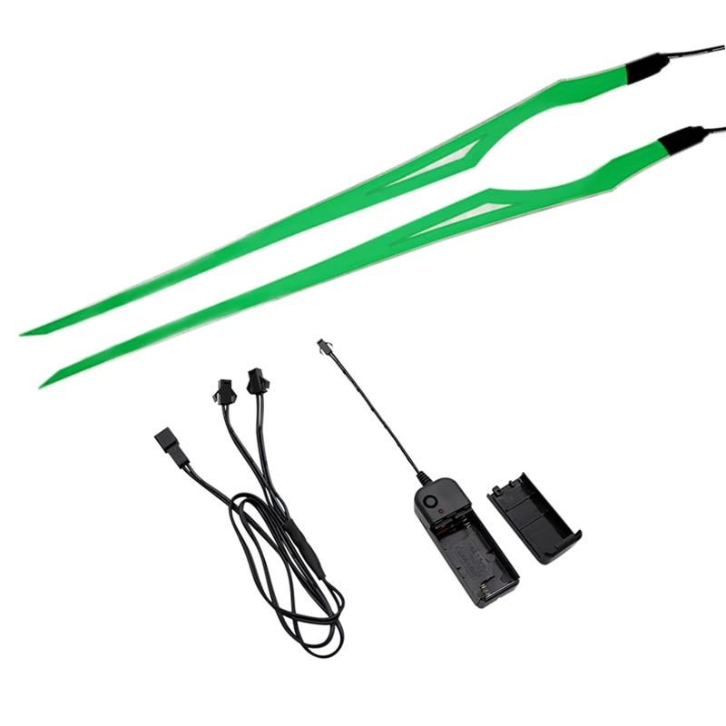 Nuoxintr Motorcycle Helmet Light Strip Waterproof LED EL Cold Light Night Riding Signal Luminous Modified Light Helmet Sticker