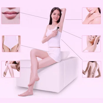 

Mini Epilator Women Hair Remover Portable Depilatory Female Razor Shaver Strips For Depilation