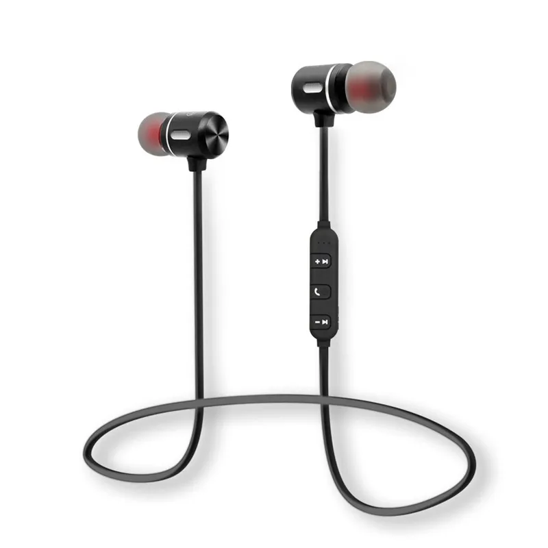 Магнитная присоска Bluetooth V4.1 гарнитура Беспроводные спортивные наушники стерео