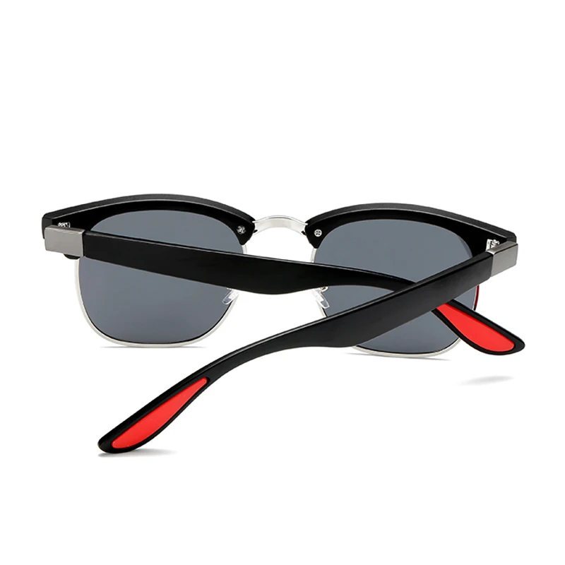 Classic Men Polarized Sunglasses With gift case Luxury Semi Rimless Sun Glasses Women Male Driving Goggles UV400 Gafas De Sol