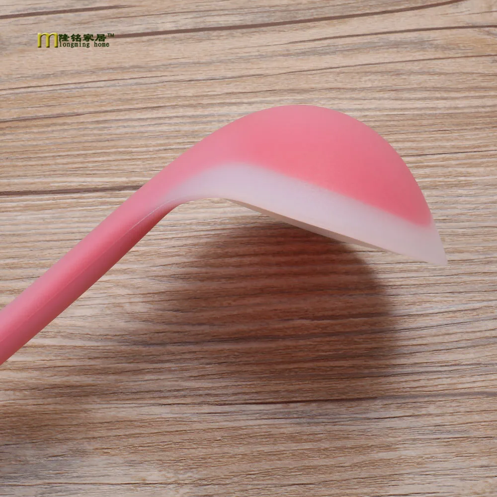 1PC High Quality Silicone Kitchen tool spoon Cooking Spoon Dinner Tableware Cooking Tools Kitchen Accessories LB 339