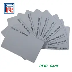 125 кГц RFID Бесконтактный ID карты для Управление доступом и время часы Применение, RFID EM карты