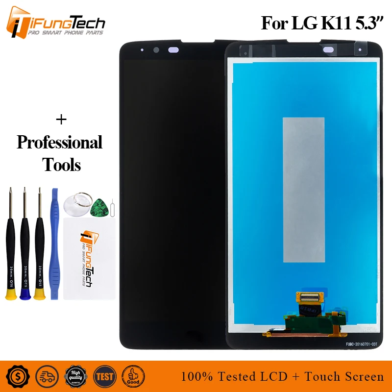 

for LG k10 2018 K11 LCD Display Touch Screen Digitizer Assembly for LG K10 2018 Pantalla with frame 5.3"