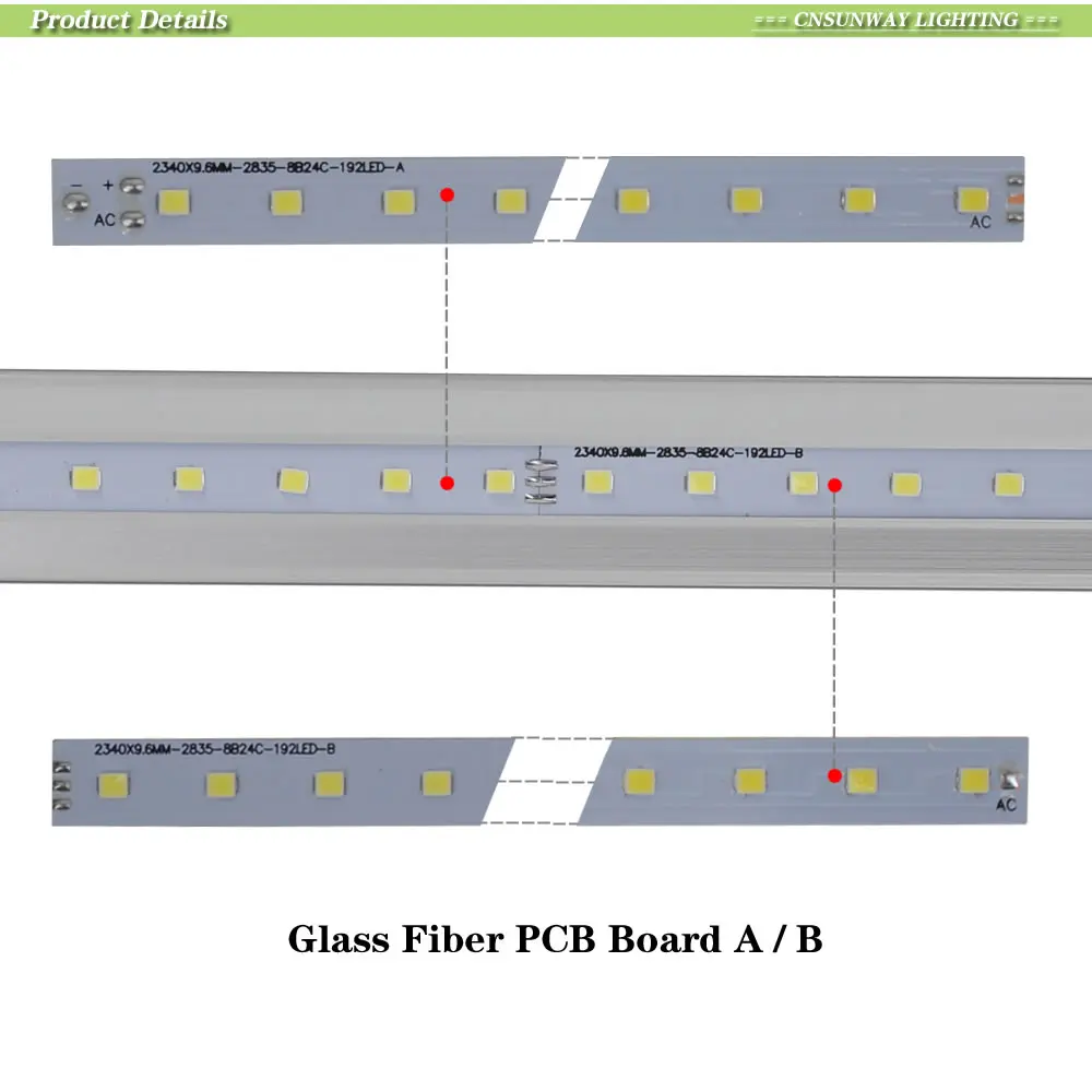 8ft светодиодный трубки огни t8 fa8 одного пальца 8 футов светодиодный light tube 45 w 4800lm 2370 мм 2,4 м светодиодный люминесцентные лампы AC85-265V 25 шт