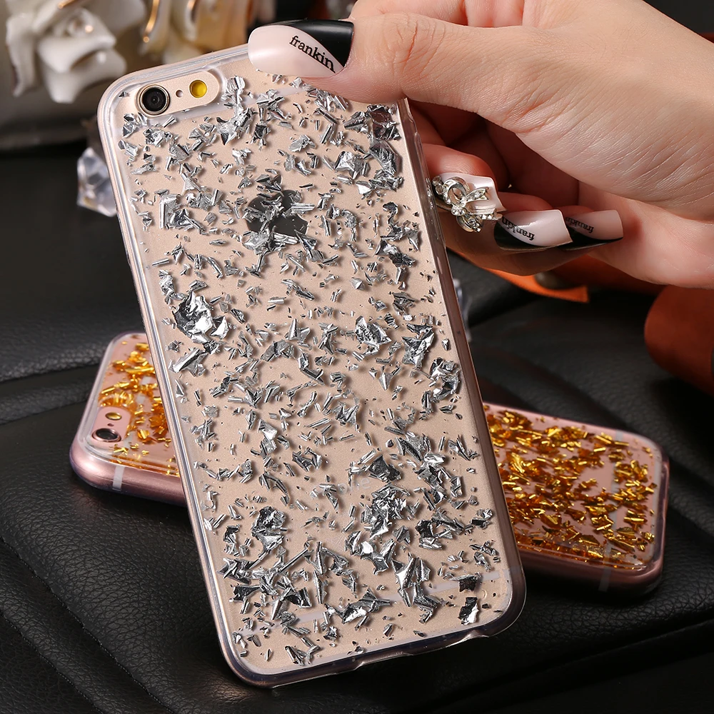 Kisscase Роскошные рисунком Чехол для iPhone 7 6 6S Блеск мягкий силиконовый чехол плюс 5S SE