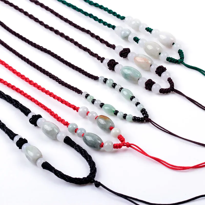 Diy lanyard pendant lanyard red string lanyard beaded handmade diy