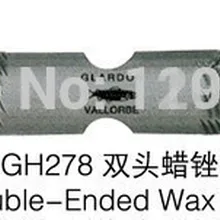 Горячая Распродажа 2 шт./лот GH278 двухсторонние восковые напильники, ювелирные инструменты, ювелирные инструменты и машины, ювелирные напильники