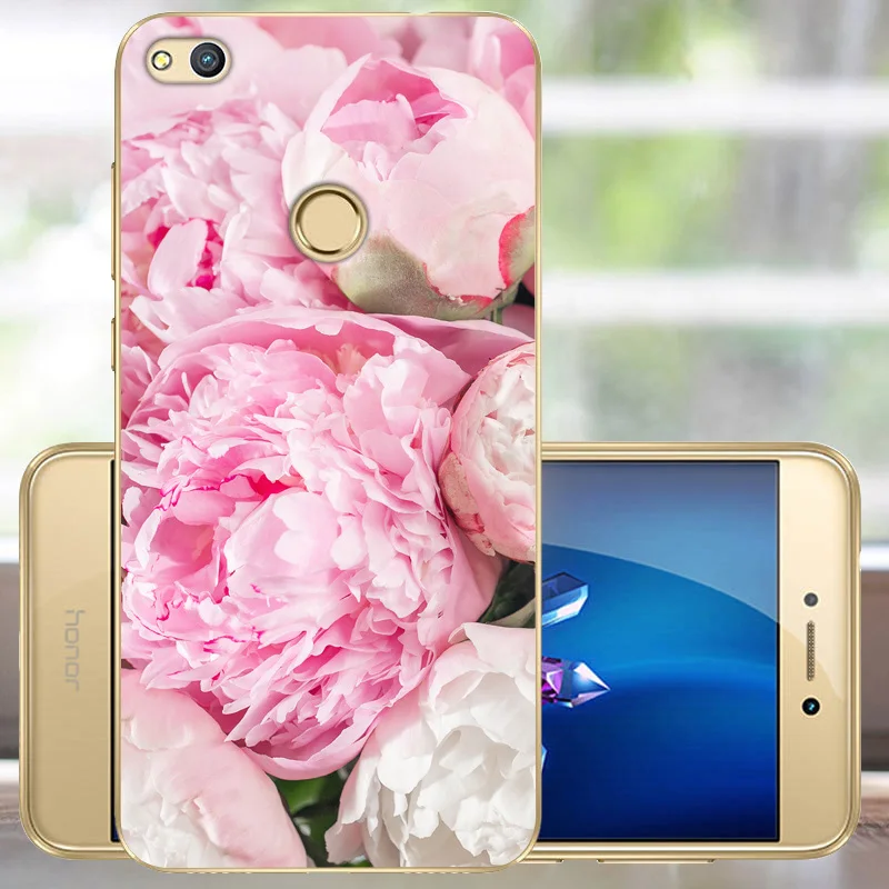 5,2 ''Fundas Huawei P8 P9 Lite 2017 cubierta de la caja de silicona suave Huawei Honor 8 Lite caso TPU de protección p9 lite GR3 2017