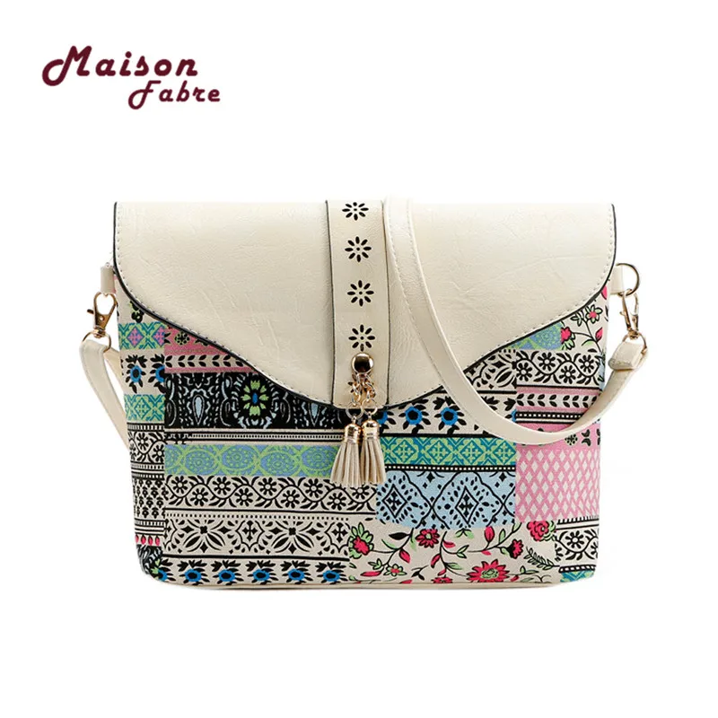 

Fashion Women Flower Print Handbags Bag Sweet Pattern Shoulder Messenger Bag