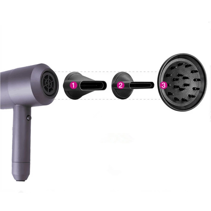 Современный профессиональный US/EU plug 110 V-220 v аксессуар для волос отрицательных ионов Фен для волос быстро прямые волосы воздушный стайлер салонное оборудование