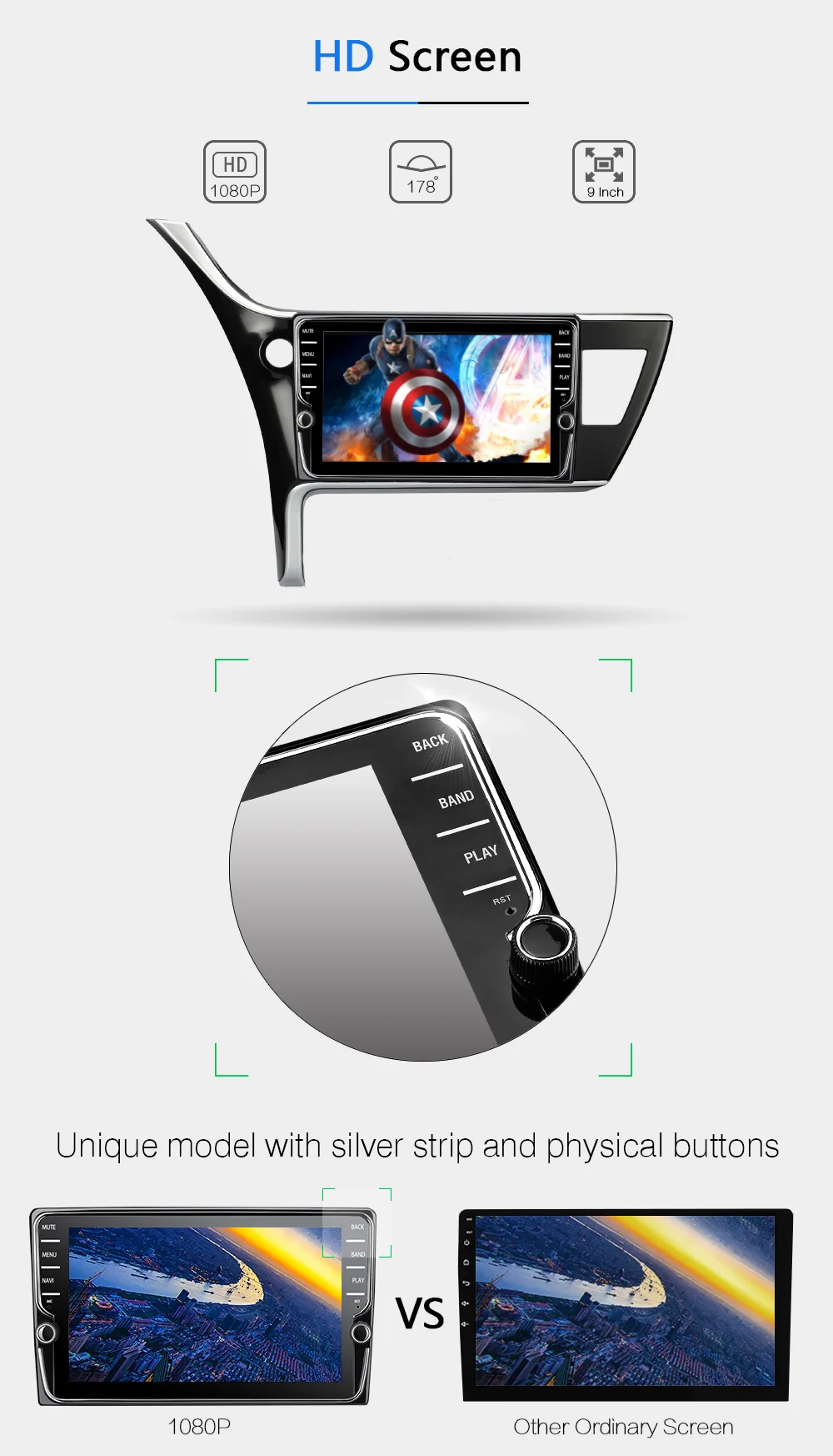 Clearance Funrover android 9.0 Octa 8 core car dvd gps player for Toyota Corolla 2017-2018 touch screen radio navigation vedio DSP 4G slot 12 Clearance Funrover android 9.0 Octa 8 core car dvd gps player for Toyota Corolla 2017-2018 touch screen radio navigation vedio DSP 4G slot 12