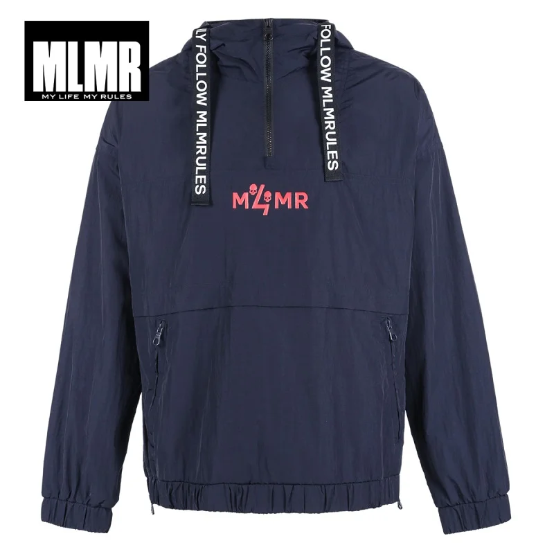 MLMR Мужская осенняя куртка с капюшоном буквенным принтом M | 218321538|Куртки|