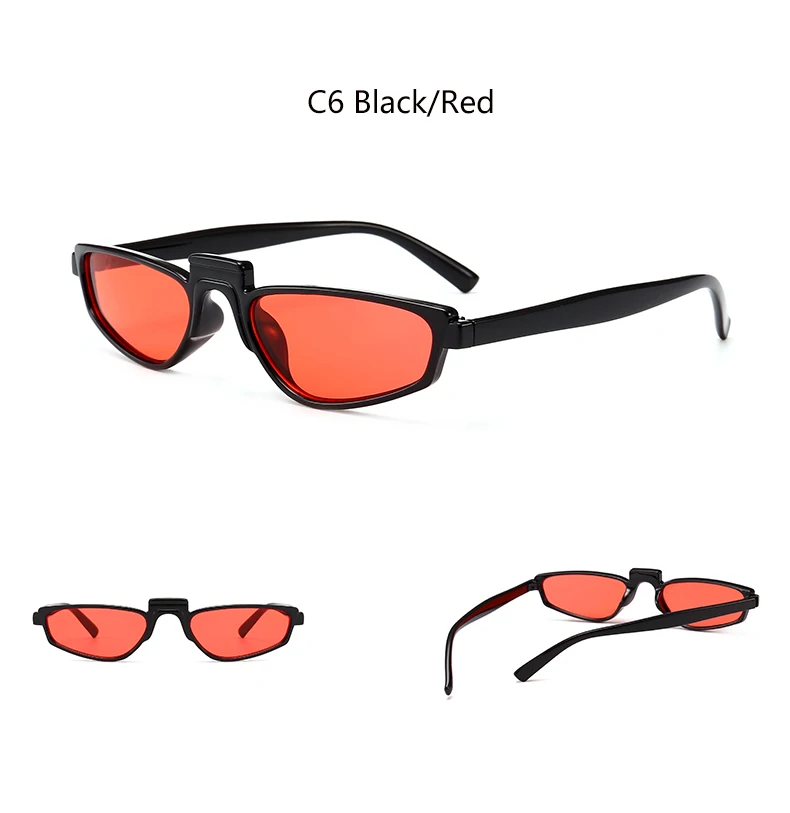 Rihanna очки милые Винтажные белые солнцезащитные очки женские бренды маленькие Ретро прозрачные солнцезащитные очки для женщин красочные линзы 0120