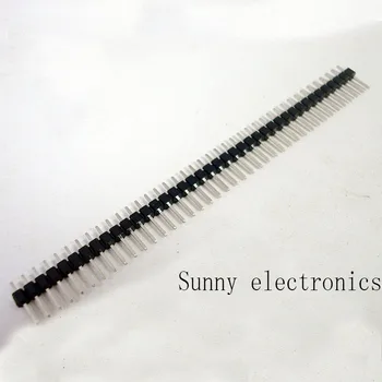 

10pcs 40 Pin 1x40 Single Row Male 2.54 Breakable Pin Header Connector